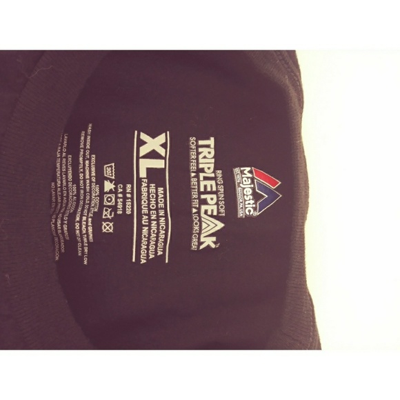 Angels MLB Black/Red XL T-Shirt - Picture 3 of 4